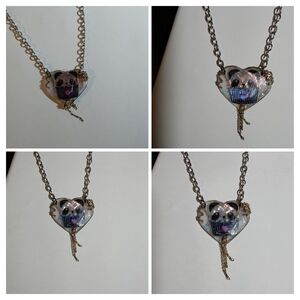Silver Heart Pendant Necklace